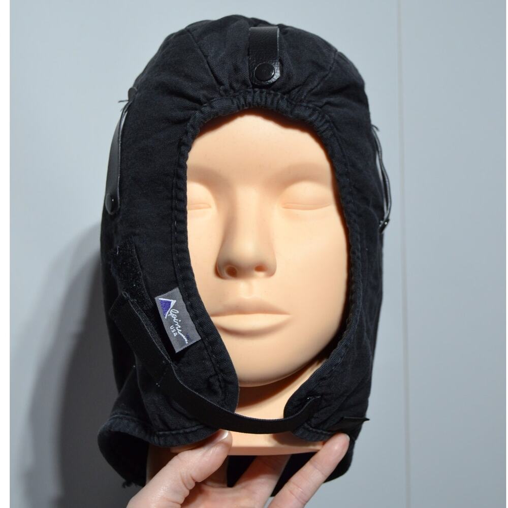 Alpine USA Winter Fleece Lined Hat Size XL Black
